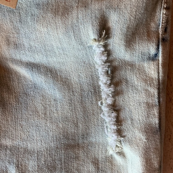 New Rue21 womens light wash distressed jeans juniors size 5/6 beachy coastal - Picture 15 of 15